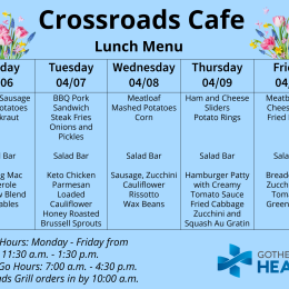 Lunch Menu April 6-10