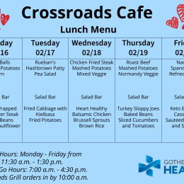 Lunch Menu Feb 16-20