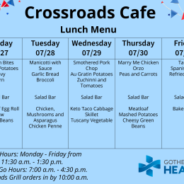 Lunch Menu July 27-31