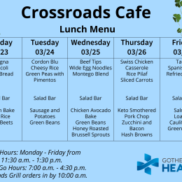 Lunch Menu March 23-27