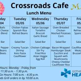 Lunch Menu May 4-8
