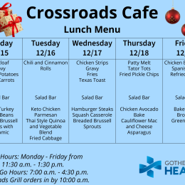 Lunch Menu Dec. 15-19