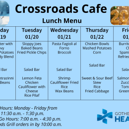 Lunch Menu Jan 19-23