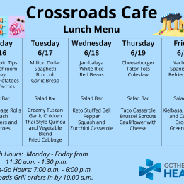 Lunch Menu June 16-20