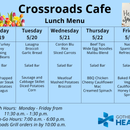 lunch menu May 19-23