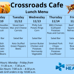 Lunch Menu Nov. 10-15