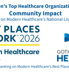 Graphic for Best Places to Work & Community Impact