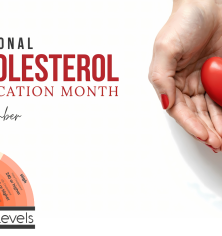 National Cholesterol Education Month graphic