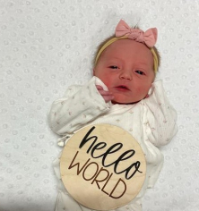 Newborn Photo of Mori Grace 