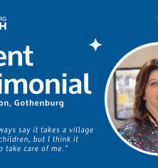 Patient Testimonial cover page