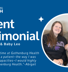 Patient Testimonial cover page