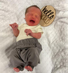 Newborn Photo of Bentley Cooper