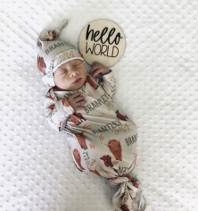 Newborn picture of Brantley