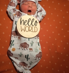 Newborn photo Bridger William