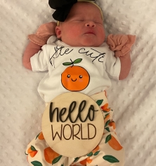 Newborn Photo of Brynlin Rae 
