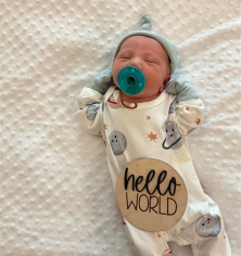 Newborn Photo of Corey Eugene 