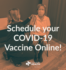 Schedule your COVID-19 Vaccine Online!