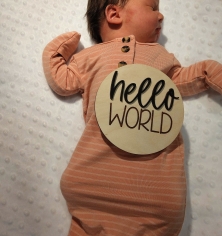 Newborn Photo of Eleanor Kathleen 