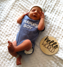 Newborn Photo of Liam Mikael 