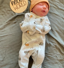 Newborn Photo of Miles Lane 
