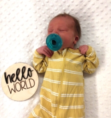 Newborn Photo of Morgan Bud 