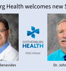 Welcome graphic for Dr. Benavides and Dr. Waters