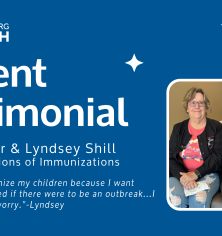 Cover photo for patient testimonial video