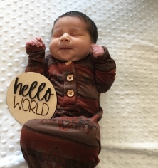 Newborn picture of Stetsen