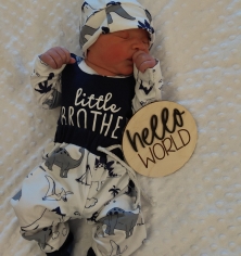Newborn photo of Tate William 