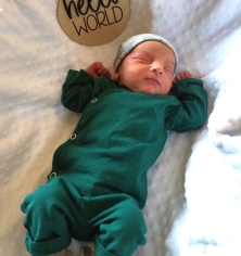 newborn photo of Thaddaeus Wendell 
