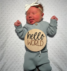 Newborn Photo of Thea Marie 