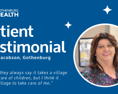 Patient Testimonial cover page