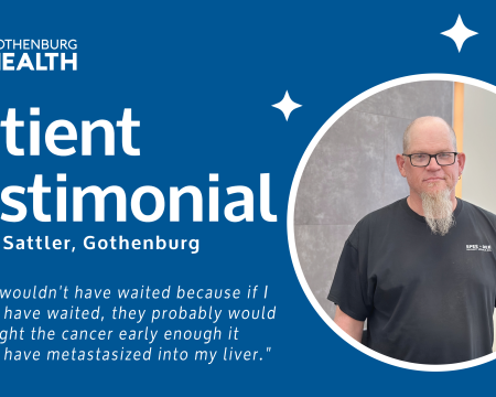 Cover photo for patient testimonial video