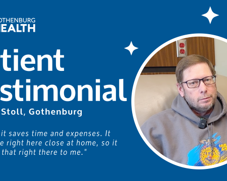 Patient Testimonial cover page