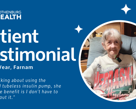 Cover photo for patient testimonial video