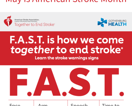 Stroke Month graphic