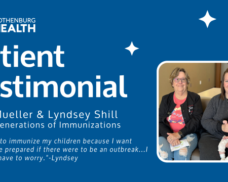 Cover photo for patient testimonial video
