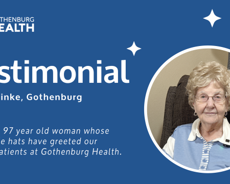 Cover photo for patient testimonial video