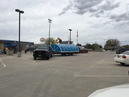 Construction Changes to the Front Entrance 