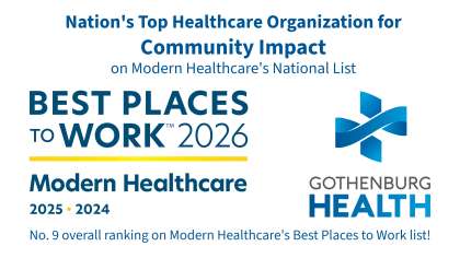 Graphic for Best Places to Work & Community Impact