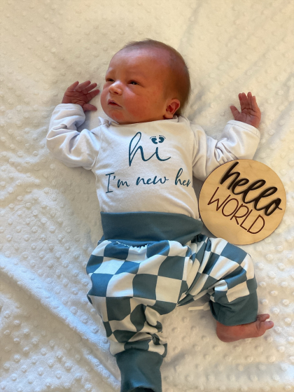 Baby photo of Crew Colton