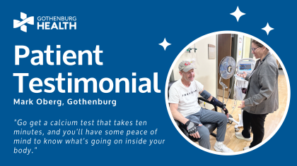 Cover photo for patient testimonial video