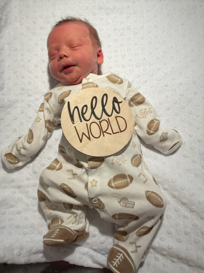 Baby photo of Noah Allen