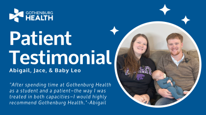 Patient Testimonial cover page