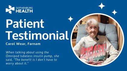 Cover photo for patient testimonial video