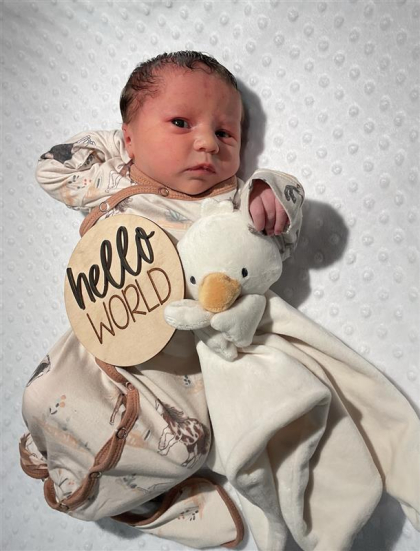 Newborn photo of Reatta Lorraine