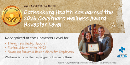 Governor's Wellness Award graphic