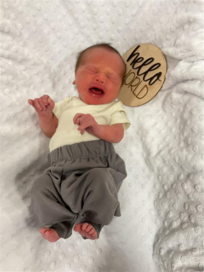 Newborn Photo of Bentley Cooper