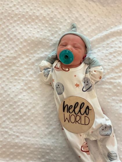 Newborn Photo of Corey Eugene 