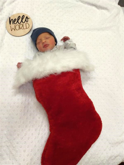 Newborn Photo of Dean Evert 